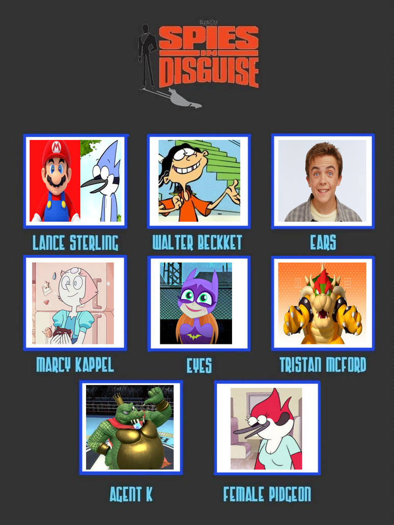 Spies in Disguise (EC23 style) by RegularMarioGalaxy12 on DeviantArt