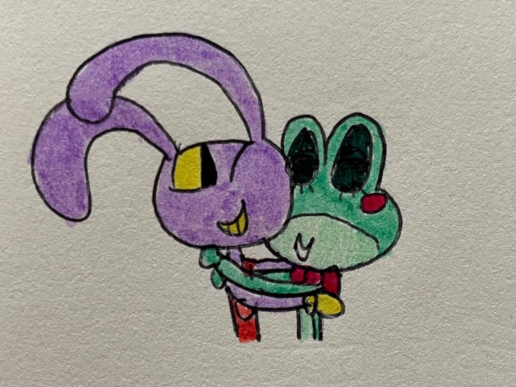 Jax Pilot Rabit Jax and Ribbit by RegularMarioGalaxy12 on DeviantArt