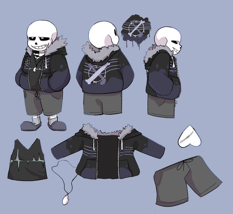 Mu!Sans reference sheet by Seafoamheart on DeviantArt