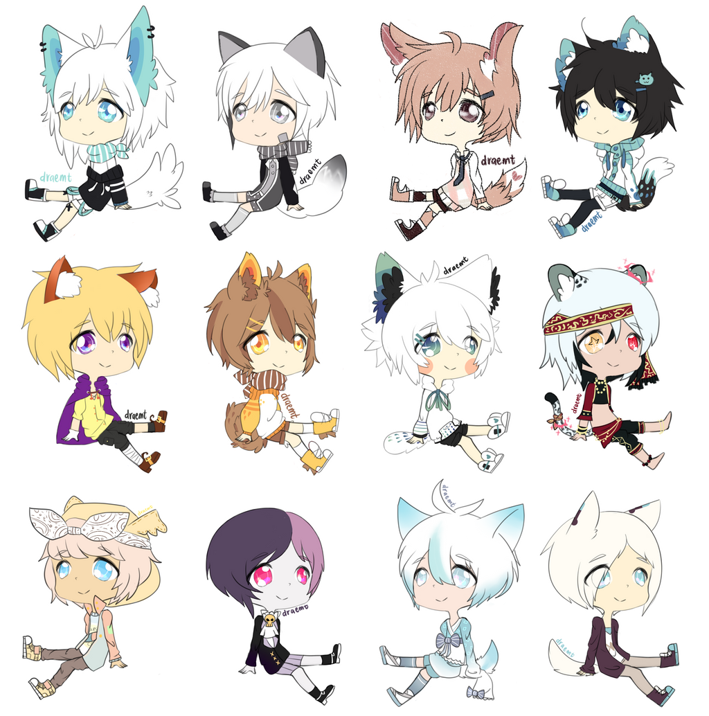Chibi Base Requests by egging on DeviantArt