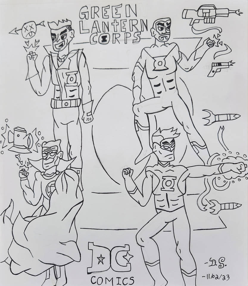 Blish Rrab Green Lantern Corps by SpaceDreamGuy on DeviantArt