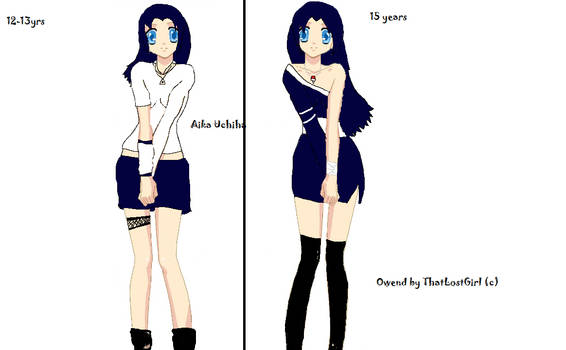 Aika uchiha: ages