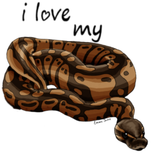 Royal Python Drawings I Love My Royal Python (Classic) by Emma-Jade on DeviantArt