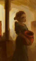 25 minute speedpaint - Jar Bearer