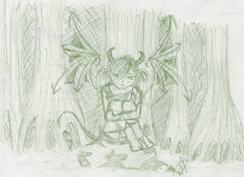 Doodle: Demon faerie