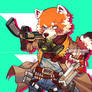 [Commission by  fullmetalfiesta] Red Panda