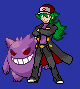 Custom Pokemon Sprite - Kuro and Gengar