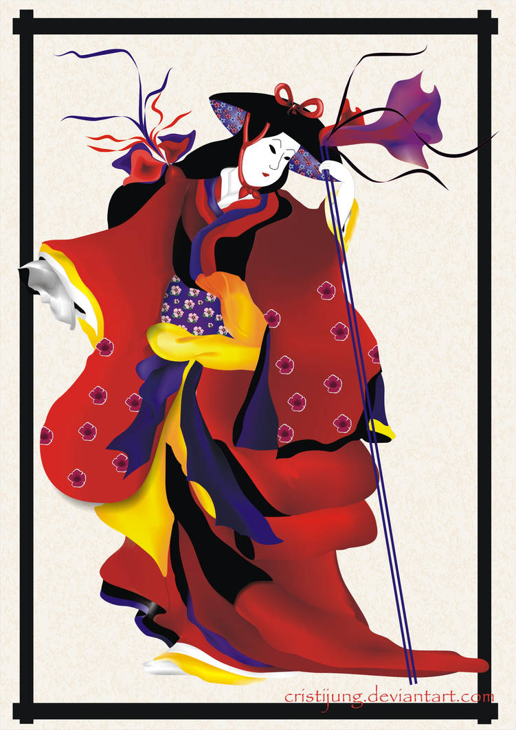Japanese Dancer by cristijung