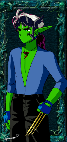 Damion Silverwing Dressup 1