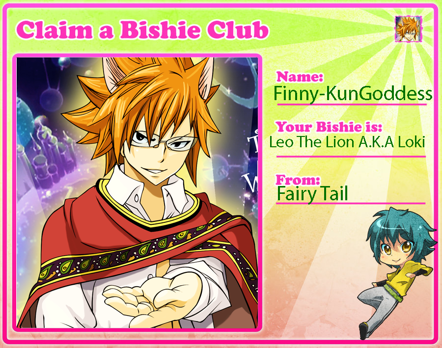 Claim a Bishie Card