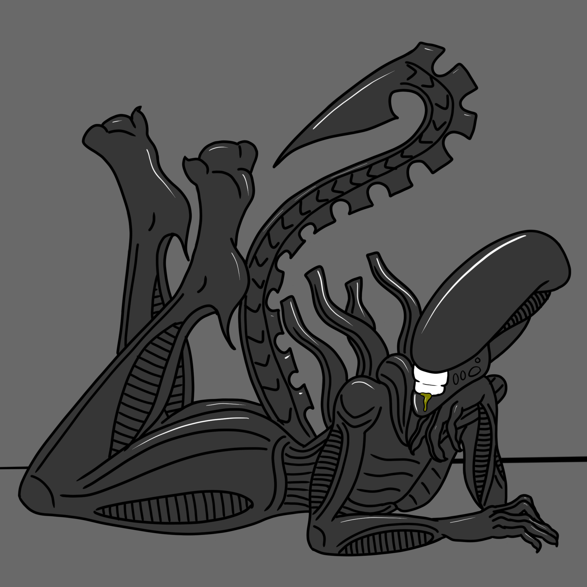 Alien Deviantart Gif Alien by spookyfloozy on DeviantArt