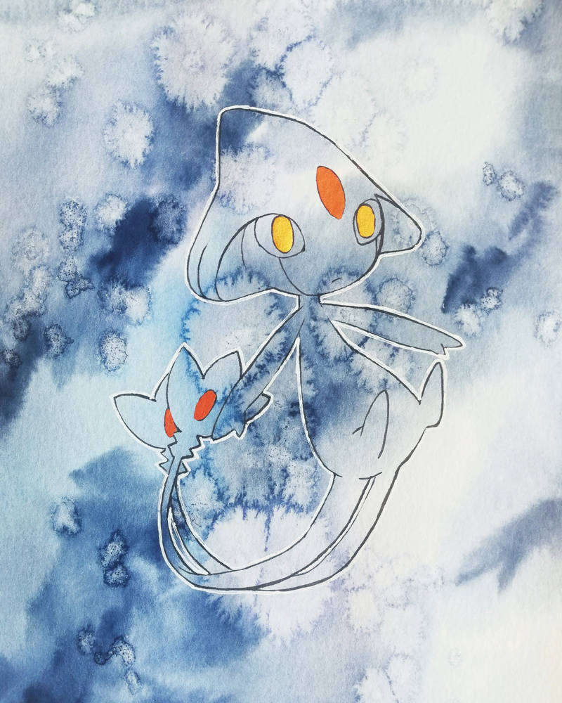 Azelf Fanart by RuesSketchbook on DeviantArt
