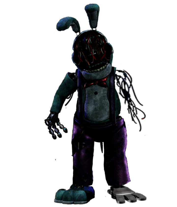 Withered Bonnie but it's Bonnie from FNaF Plus! (FNaF 2 Mods