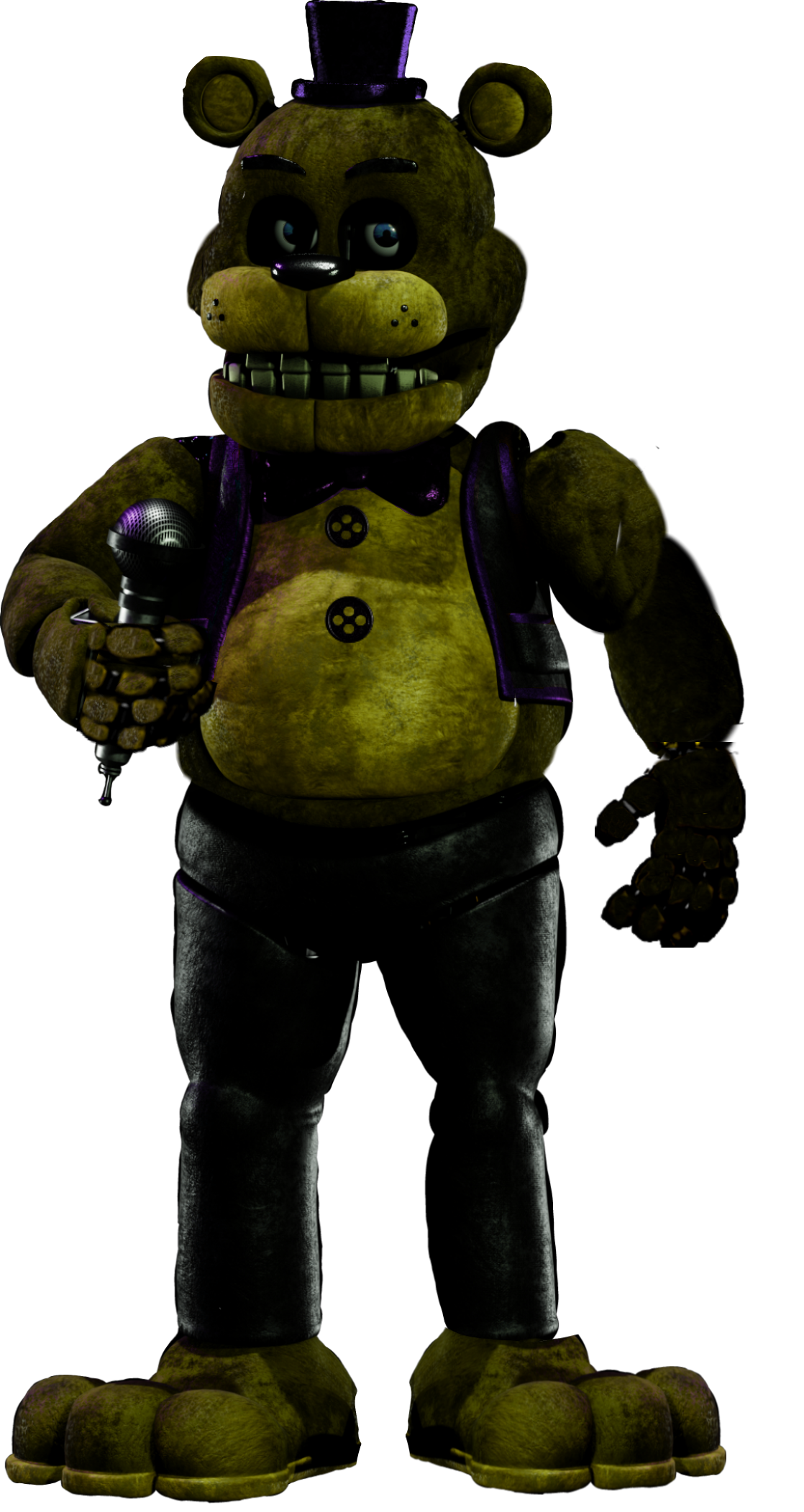 SFM FNAF) Nightmare Fredbear Poster by MysticMCMFP on DeviantArt