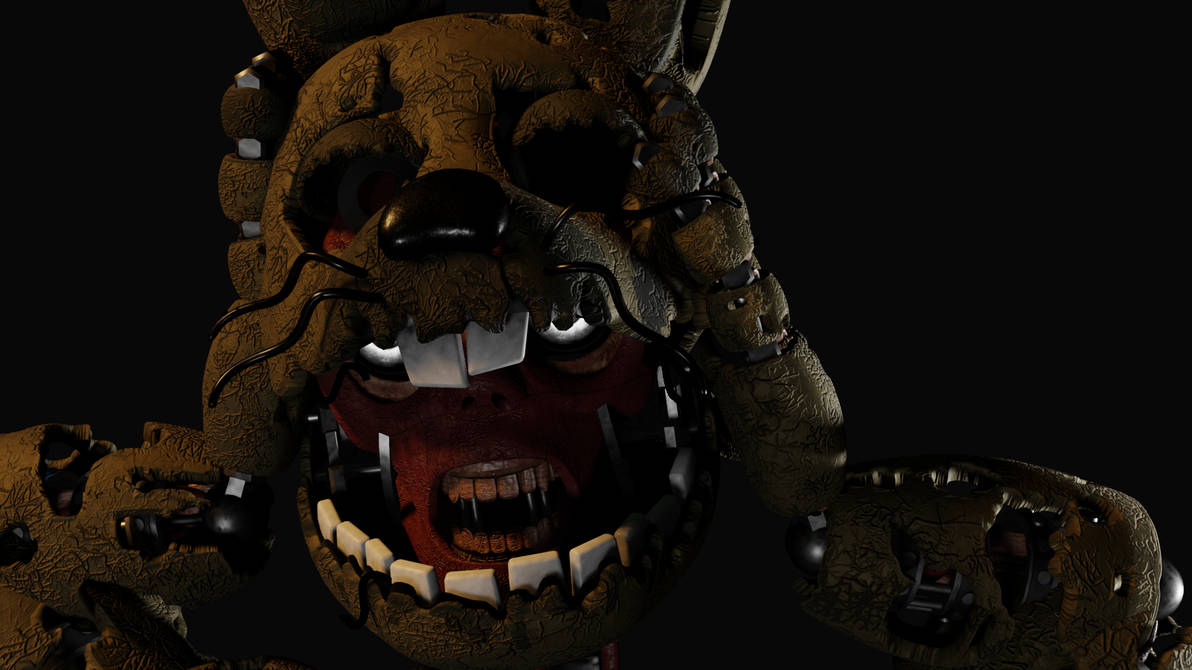 Springtrap rare screen recreation by Nr2341 on DeviantArt
