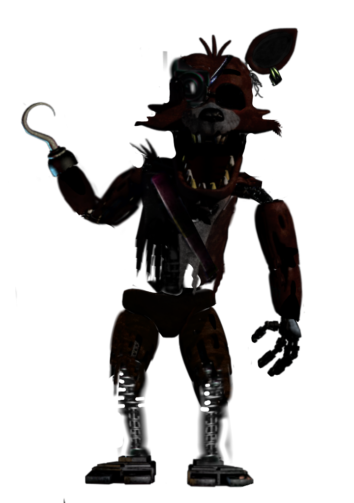 FNaF Withered Foxy  Fnaf, Foxy, Deviantart