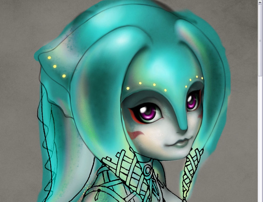 Unfinished Princess Ruto by twilightzant on DeviantArt