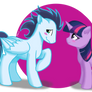 Commission: Soarin asking out Twilight