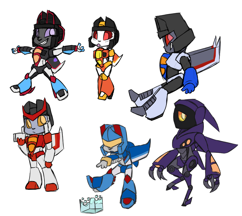 Transformer Chibis by SyberHound on DeviantArt