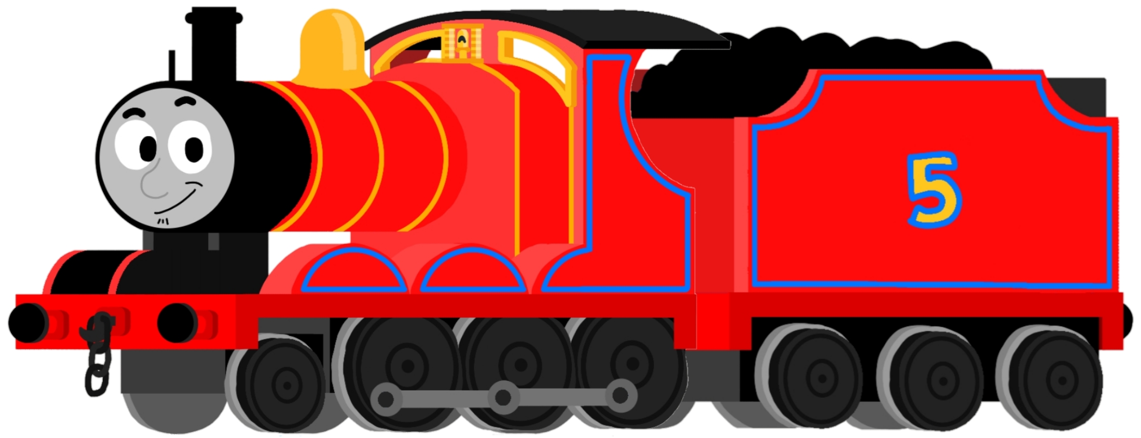 My RWS/Disney James (Free To Use With Credit) by ThomasDalmatian on  DeviantArt