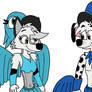 Thomas And Saily Dressed As Blu And Jewel From Rio