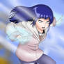 Hinata hyuga enters the fight