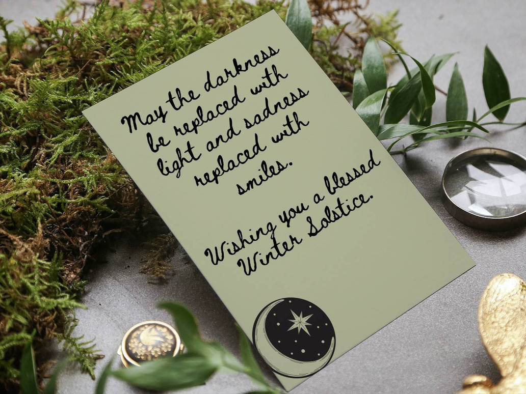 Yule Greeting Card (Back) by ChaoticGraphicArts on DeviantArt