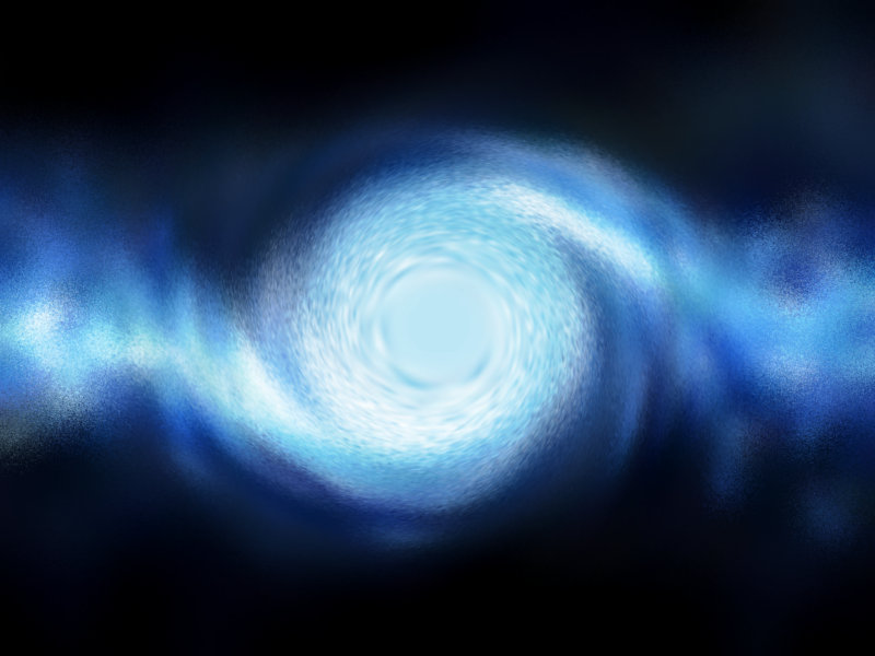 Blue Spiral