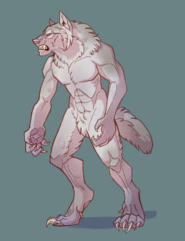 Albino Werewolf
