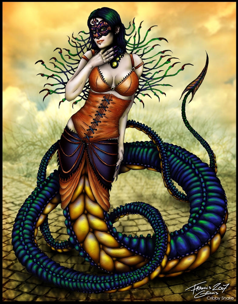 Змея про женщину
