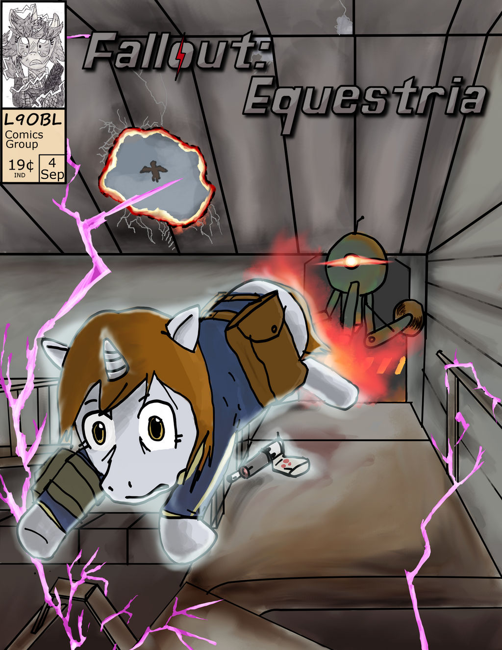 Fallout Equestria The Hand Drawn Comic Issue 4