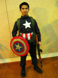 My Homemade Captain America Costume