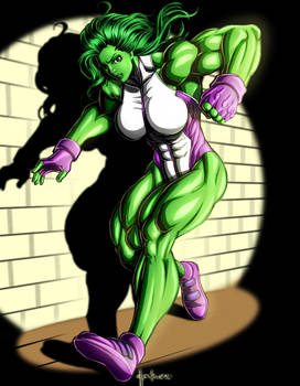 She-Hulk on the Run