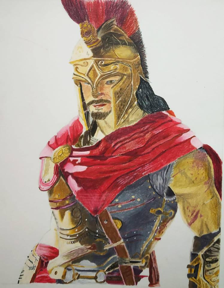 Alexios Draw Alexios - Assassin's Creed Odyssey by Aditya9667 on DeviantArt