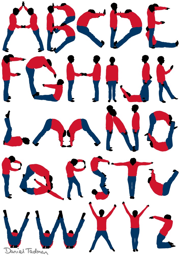 Bodies Alphabet 3 by DansDesign on DeviantArt