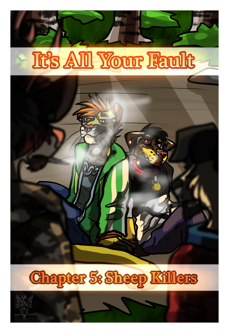 It's All Your Fault Chapter 5 Cover by Randomthewolfskie on DeviantArt