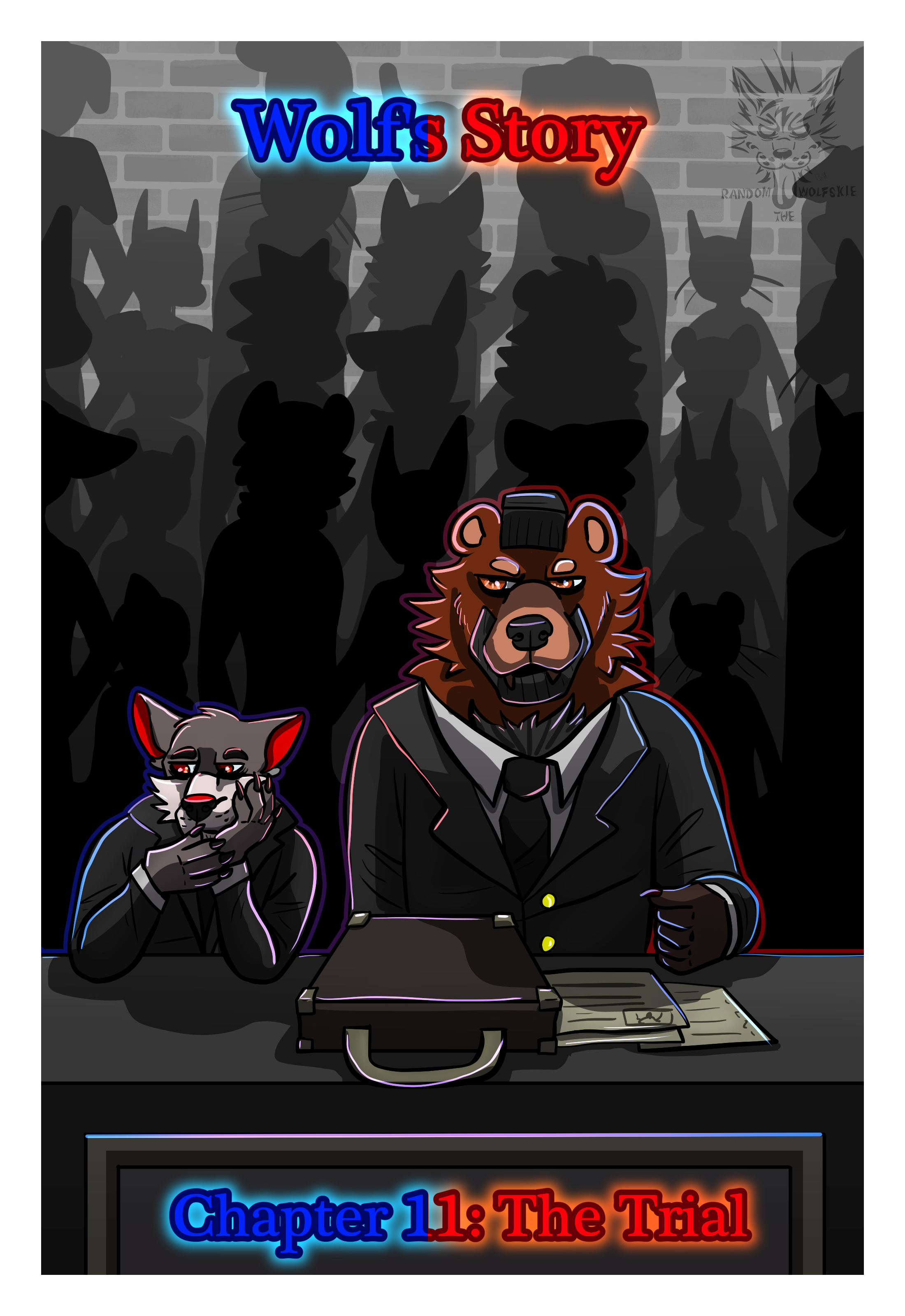 Wolves Chapter Wolf's Story Ch.11 Cover by Randomthewolfskie on DeviantArt