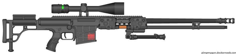 Nano and Anti-Material Sniper Rifle by DevilReaper17 on DeviantArt