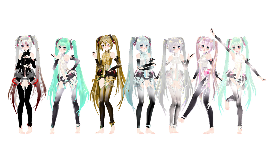 Tda Models So I'm editing more TDA models by K0K0R039 on DeviantArt