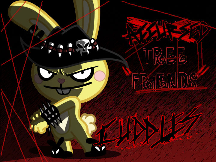 (HTF) ACCURSED TREE FRIENDS! - Cuddles by Marythedark on DeviantArt