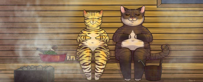 Gift: Sauna cats