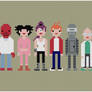 Futurama cross stitch pattern