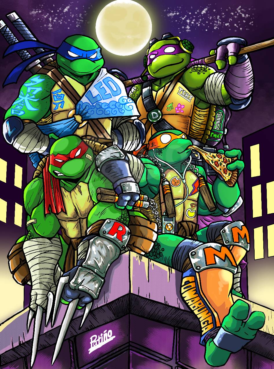 Teenage Mutant Ninja Turtles Aesthethic Fan art by Phoenixperson18 on ...