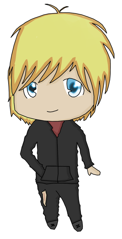 Hunger games chibi - Peeta for adopt