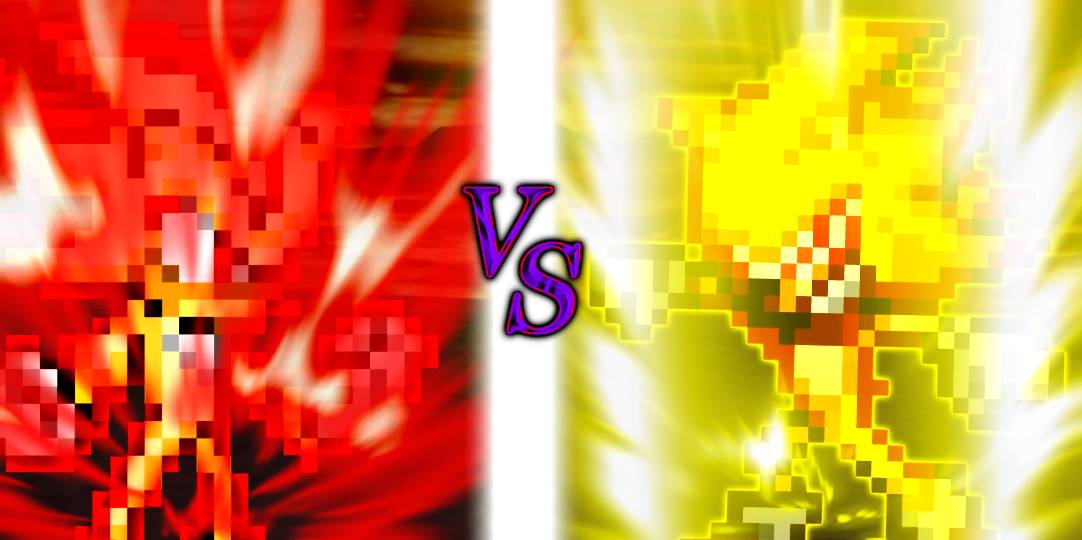 Super Chaos boost shadow VS fleetway super sonic by aiueo810931 on ...