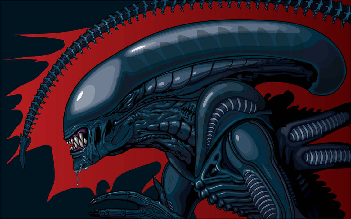 Alien Wallpaper by 1ASP1