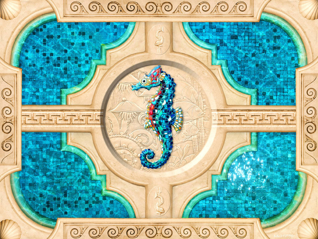 Seahorse Poolframe