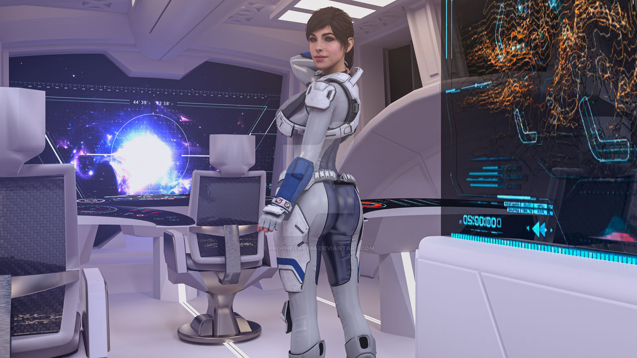 Sarah Ryder welcome aboard by Prophetweb66 on DeviantArt