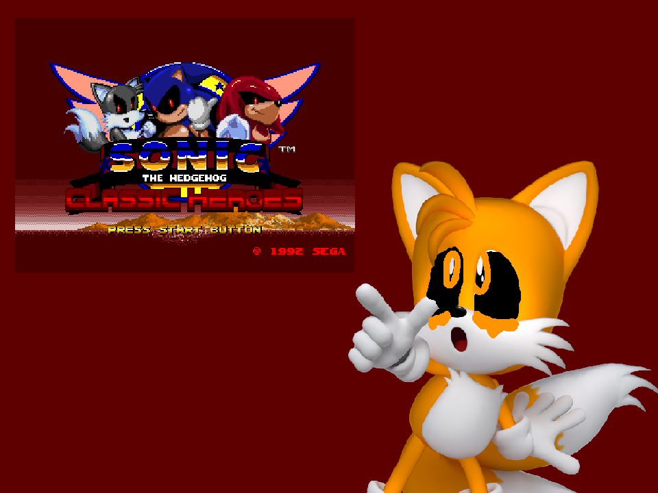 sonic.exe classic heroes android #sonic #sonicthehedgehog #tails #tail