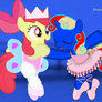 Me and Apple Bloom - Graceful Dancers